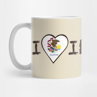 I Love Illinois Mug